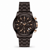 Western Chronograph Watch for Men –Luxury Design with Stainless Steel Strap