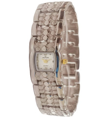 Elegance Silver-Plated Square Ladies Watch W1501LST010F