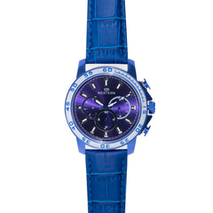 Gents Leather strap Multifunction watch