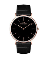 Men's Analog Leather Casual Watch
