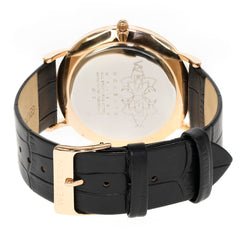 Men's Analog Leather Casual Watch