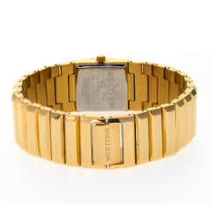 Quartz Analogue Stainless Steel Rectangle Bracelet Ladies Watch