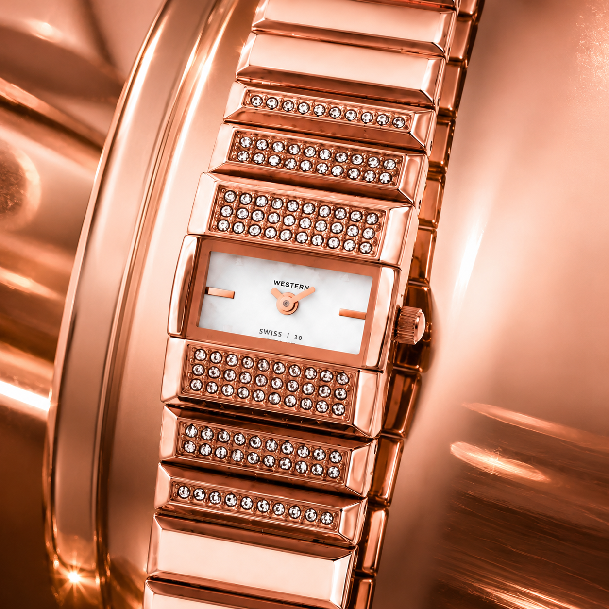 Quartz Analogue Stainless Steel Bracelet Ladies Watch