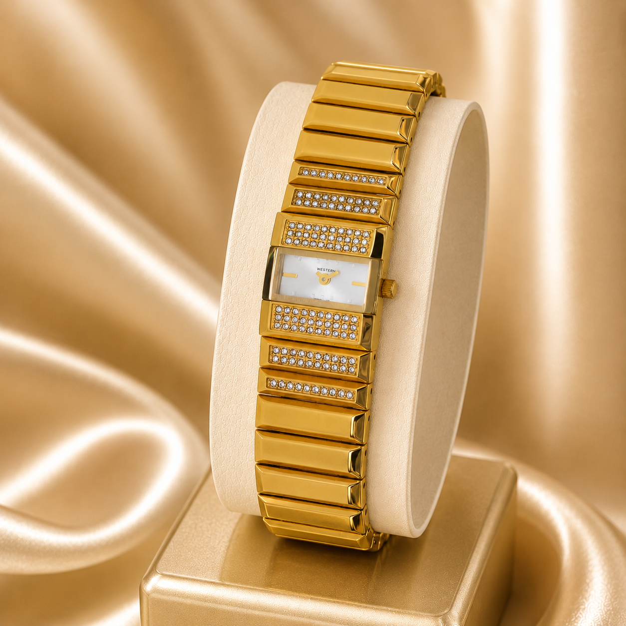 Quartz Analogue Stainless Steel Bracelet Ladies Watch