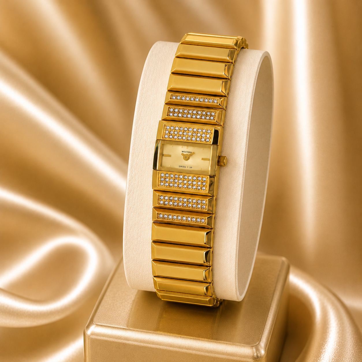 Quartz Analogue Stainless Steel Bracelet Ladies Watch