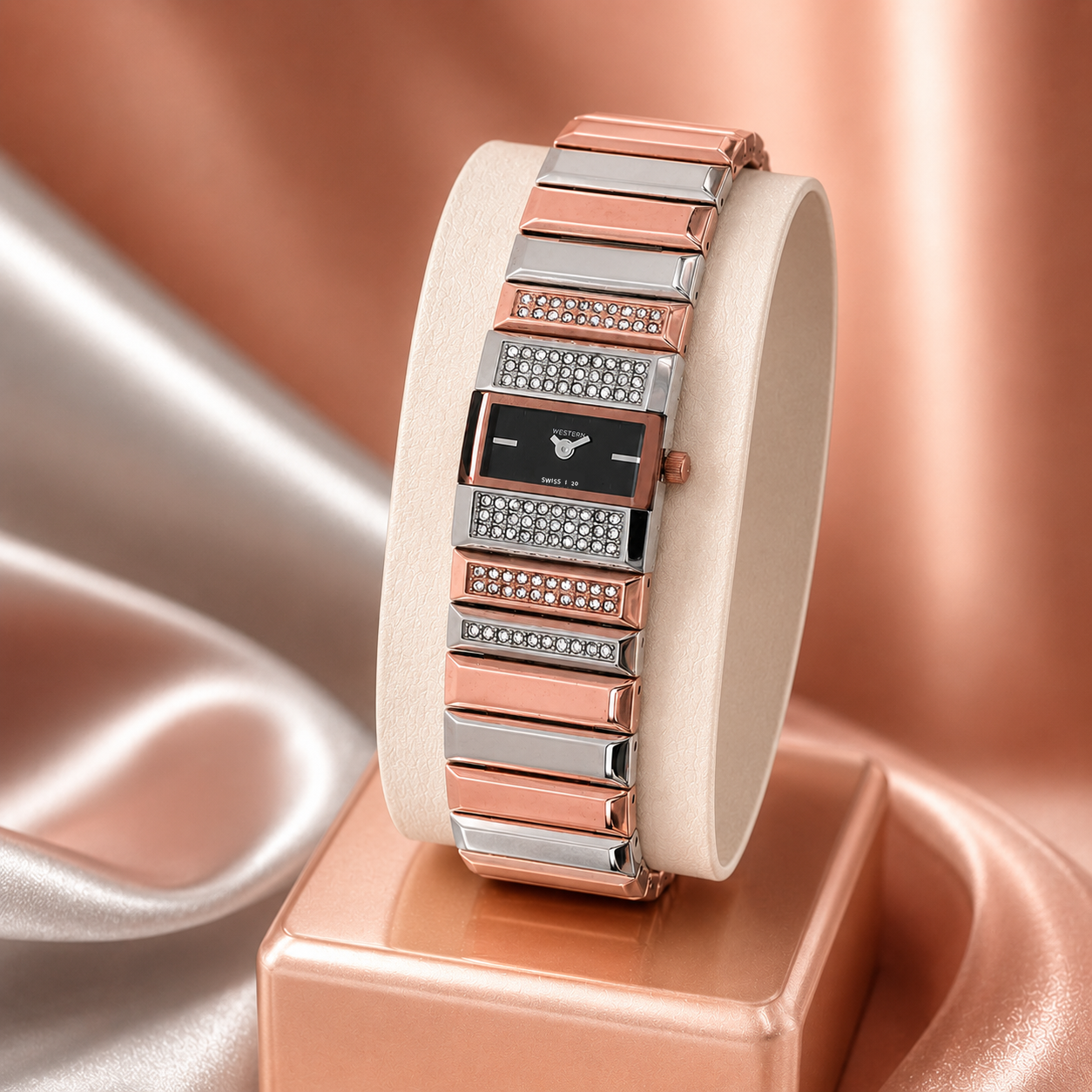 Quartz Analogue Stainless Steel Bracelet Ladies Watch