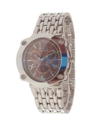Stainless Steel Chronograph Watch for Men