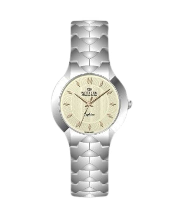Elegant Band ladies Watches with Sapphire Crystal Glass