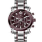 Men's Quartz Analogue Stainless-Steel Bracelet Chronograph Watch