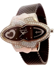 Elegant Black Dial Bracelet Watch for Women