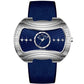 Chic Women’s Quartz Analogue Leather Strap Watch – Blue Dial