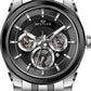 Men's Quartz Analogue Stainless-Steel Bracelet Multifunction Watch