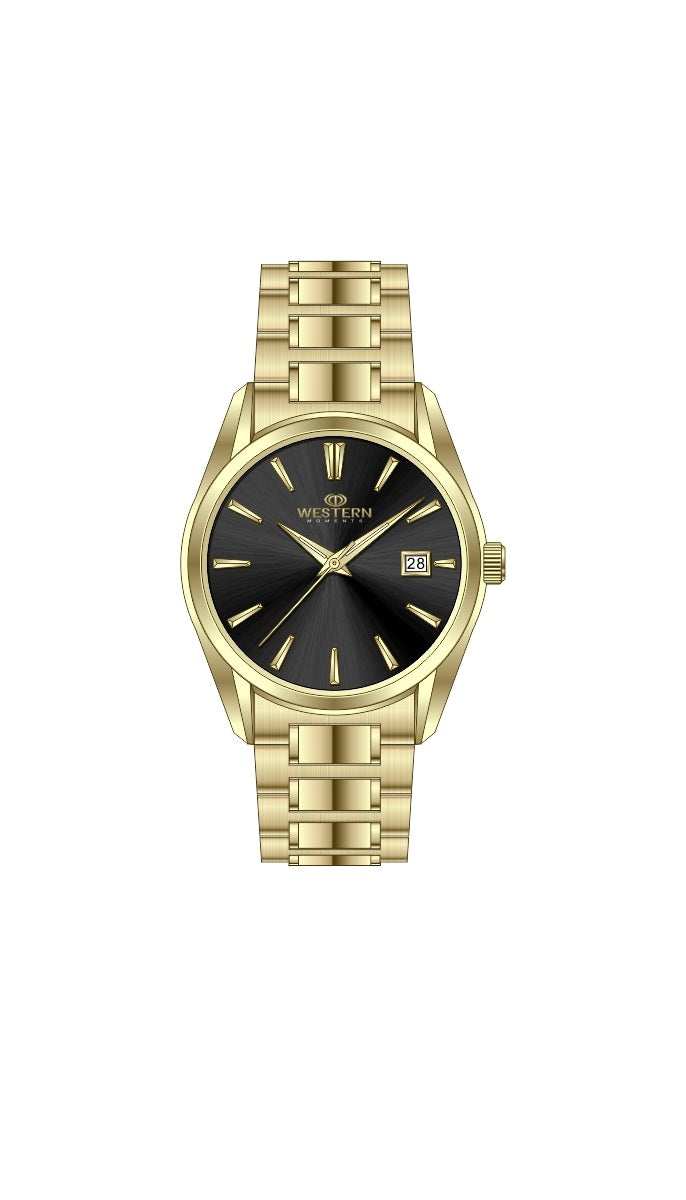 Western Ladies Bracelet Watch with Date Display | Elegant Women's Watch UAE