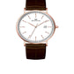 Men's Quartz Analogue Leather Strap Casual Watch W7188GGP010F