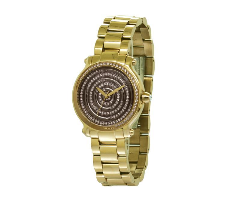 Elegant Women's Quartz Analogue Watch with Silver Dial & Bracelet