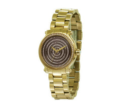 Elegant Women's Quartz Analogue Watch with Silver Dial & Bracelet