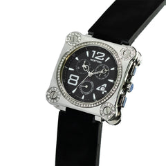 Men's Quartz Analogue Chronograph Strap Watch