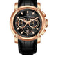 Vergant Series Men's Quartz Analogue Leather Strap Chronograph Watch