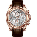 Western Quartz Analog Watches for Men 5atm Water Resistant Chronograph Watch (W8799GPP010F)