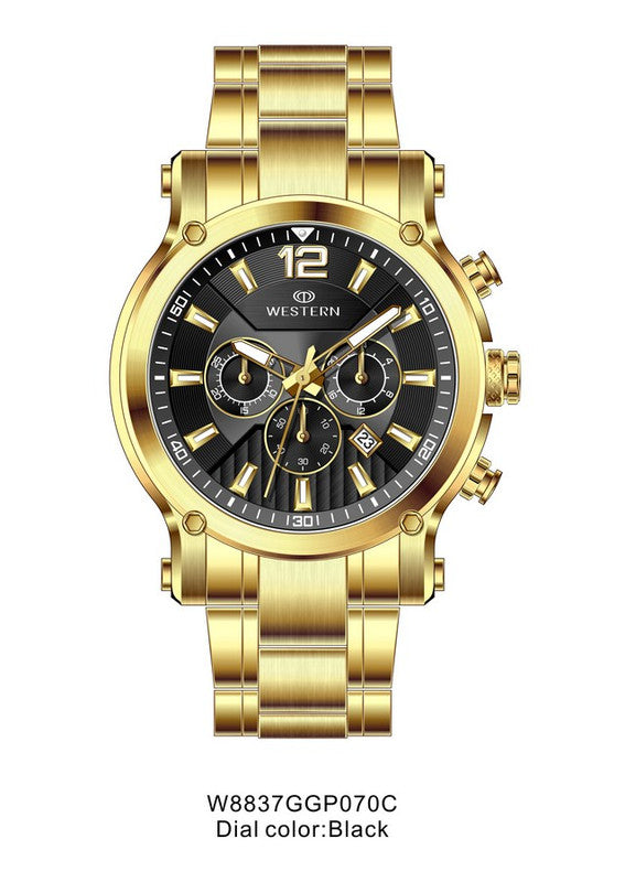 Premium Band Chronograph Watch for Men | Stylish & Durable Timepieces