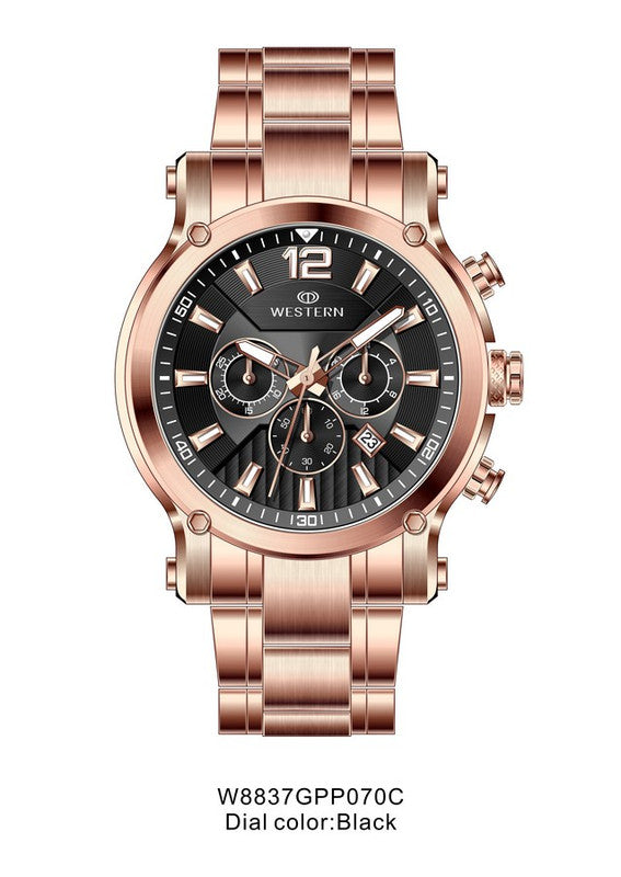 Premium Band Chronograph Watch for Men | Stylish & Durable Timepieces