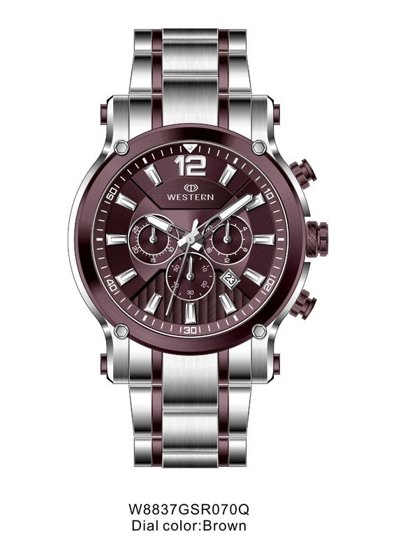 Premium Band Chronograph Watch for Men | Stylish & Durable Timepieces