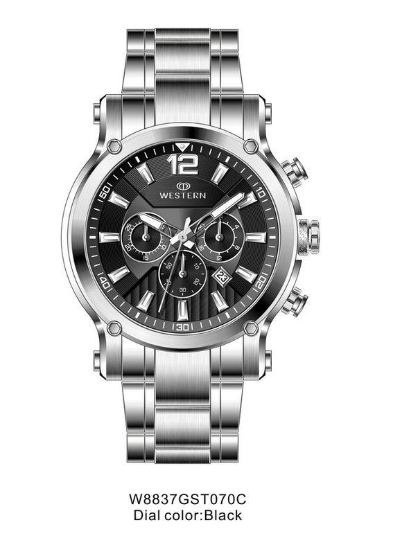 Premium Band Chronograph Watch for Men | Stylish & Durable Timepieces