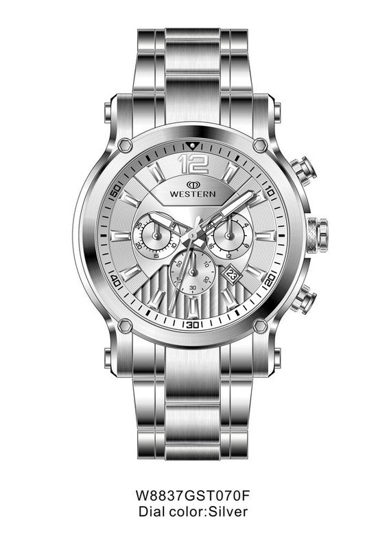 Premium Band Chronograph Watch for Men | Stylish & Durable Timepieces