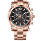 Men's Quartz Analogue Stainless-Steel Bracelet Chronograph Watch