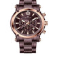 men’s chronograph watches,” “leather band,”