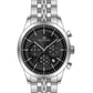 Western Luxury Chronograph Watch – Stainless Steel, Water Resistant