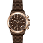 Western Brown Chronograph Watch – Luxury Stainless Steel Men's Watch