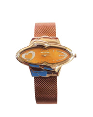 Premium Ladies Bracelet Watch – Brown Dial, Perfect for Gifting