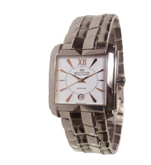 Men's Silver Stainless Steel Watch – Minimalist & Durable