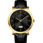 Men's Analog Leather Casual Watch Amico Ssries