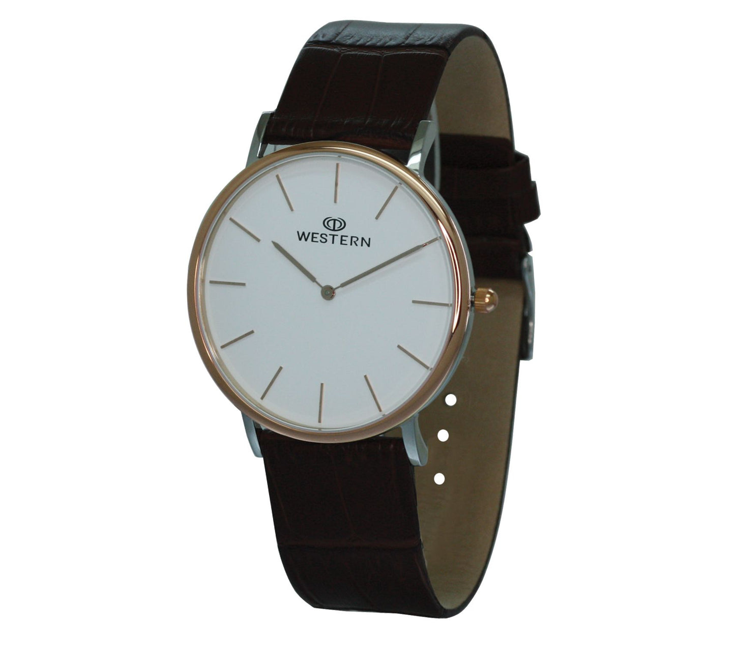 Men's Analog Leather Casual Watch