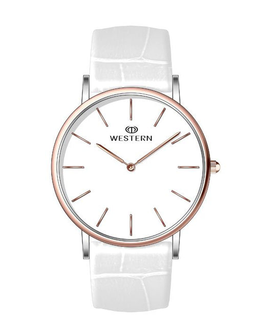 Men's Analog Leather Casual Watch