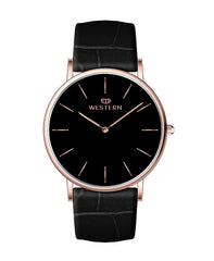 Men's Analog Leather Casual Watch