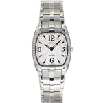 Men's All Stainless-Steel Band, 3.50MM Slim Watch with Silver Dial