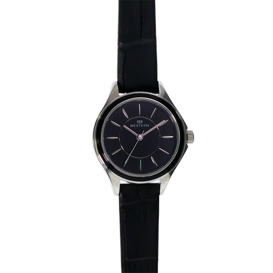 Quartz Analogue Leather Strap Ladies Watch