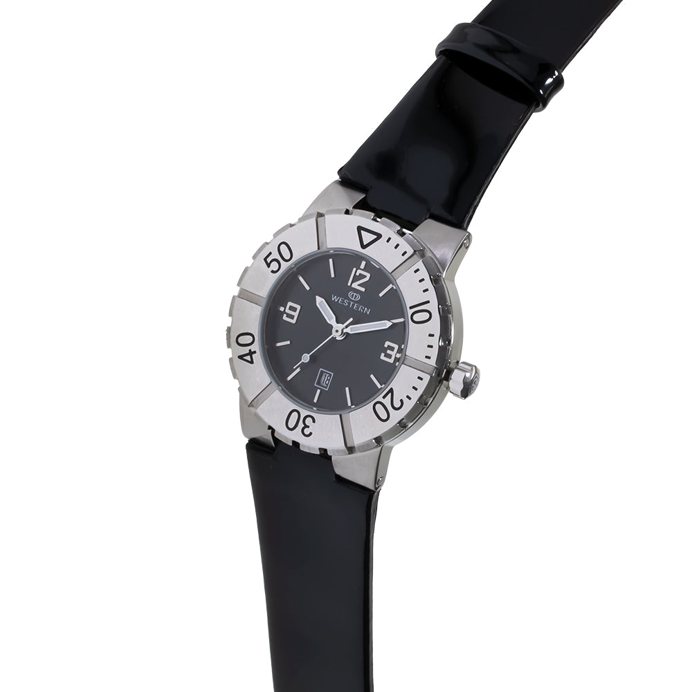 Quartz Analogue Leather Strap Ladies Watch