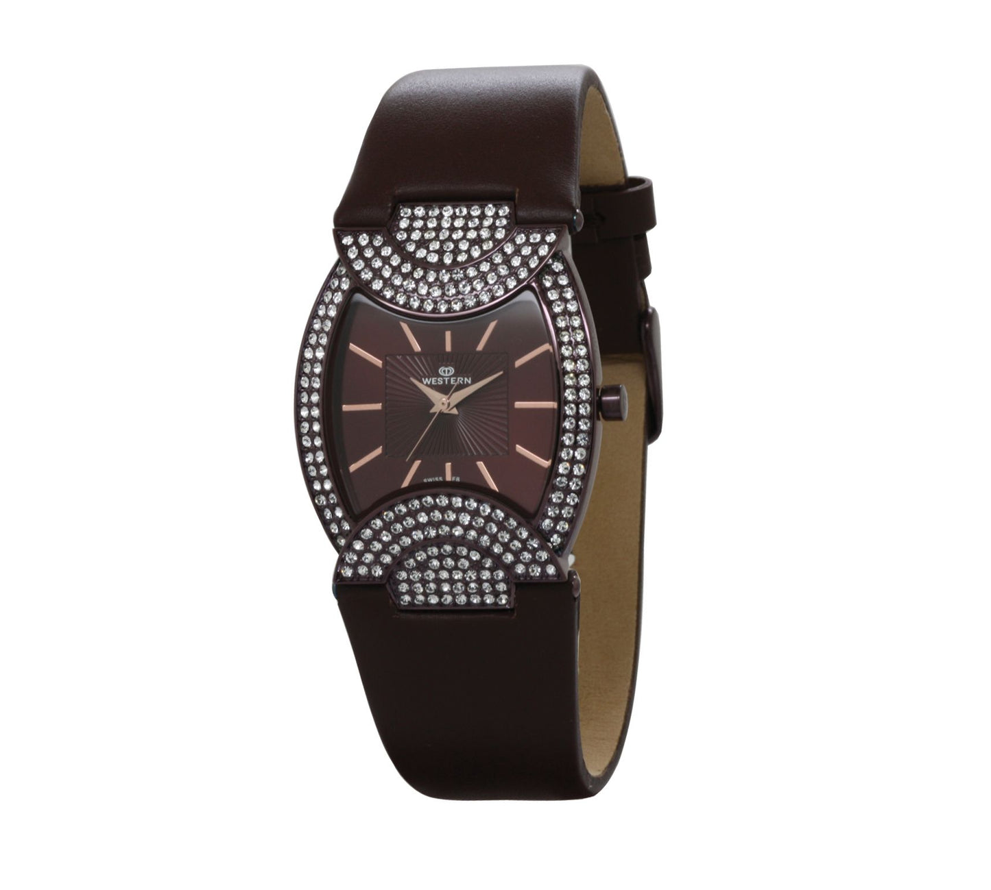 Gisele Series Women's Quartz Analogue Leather Strap Watch