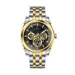 Men's Quartz Analogue Stainless-Steel Bracelet Multifunction Watch