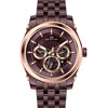 Men's Quartz Analogue Stainless-Steel Bracelet Multifunction Watch