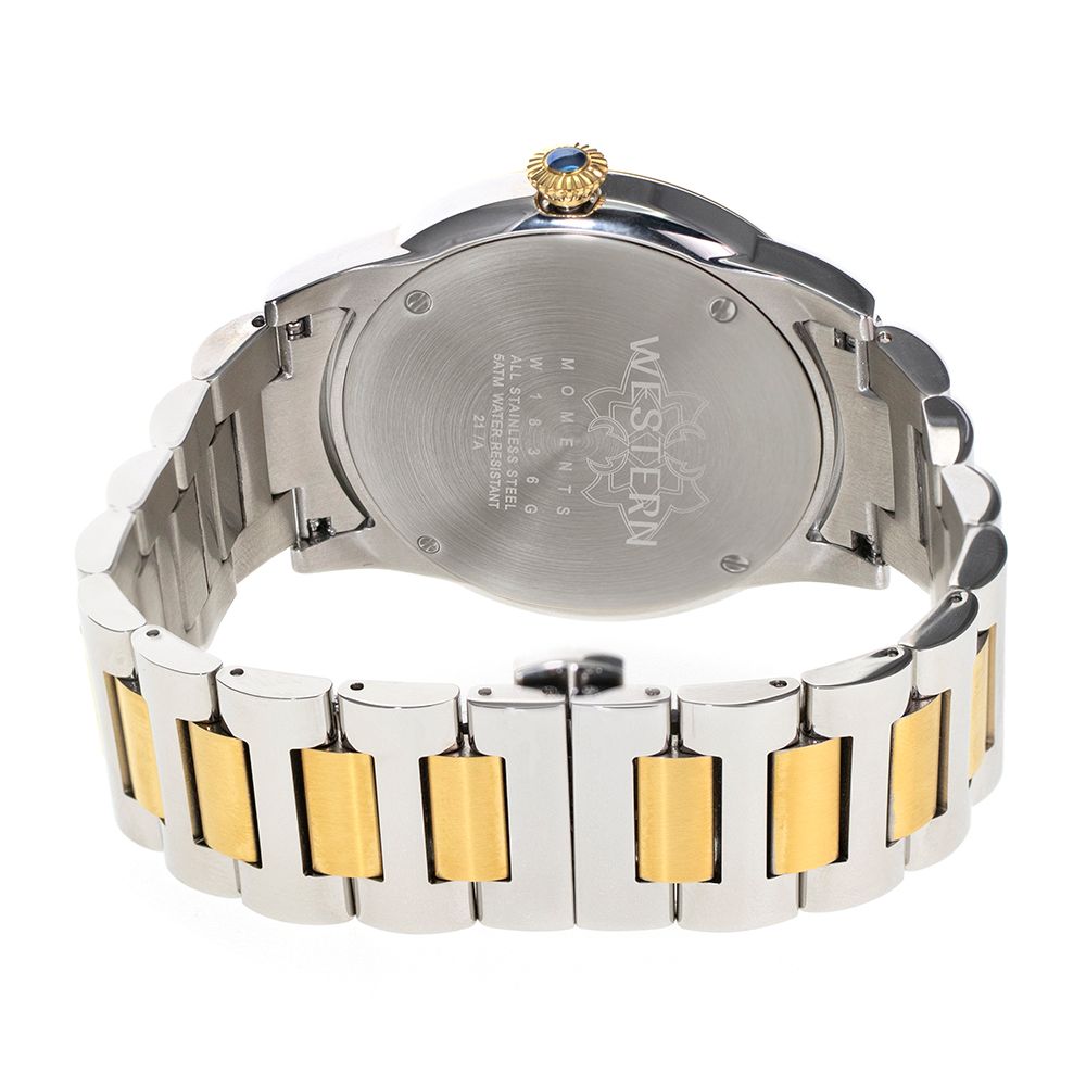 Men's Quartz Analogue Stainless-Steel Bracelet Multifunction Watch