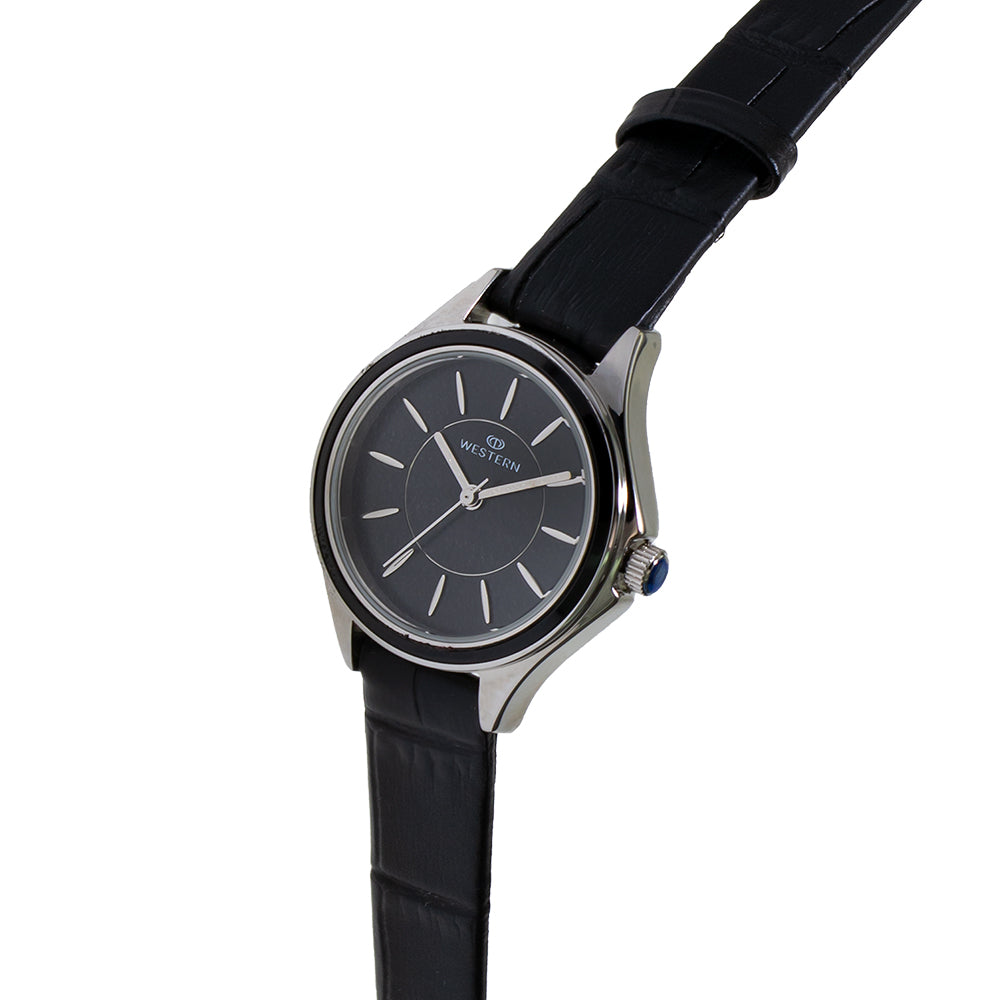 Quartz Analogue Leather Strap Ladies Watch