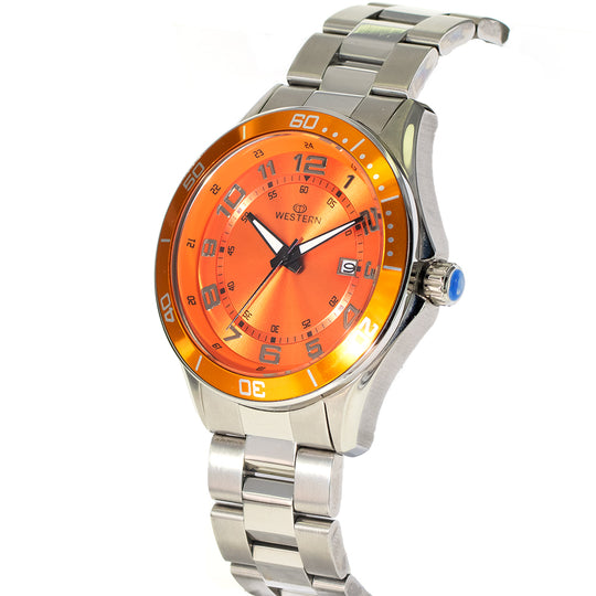 Men's Quartz Analogue Stainless Steel Bracelet Watch