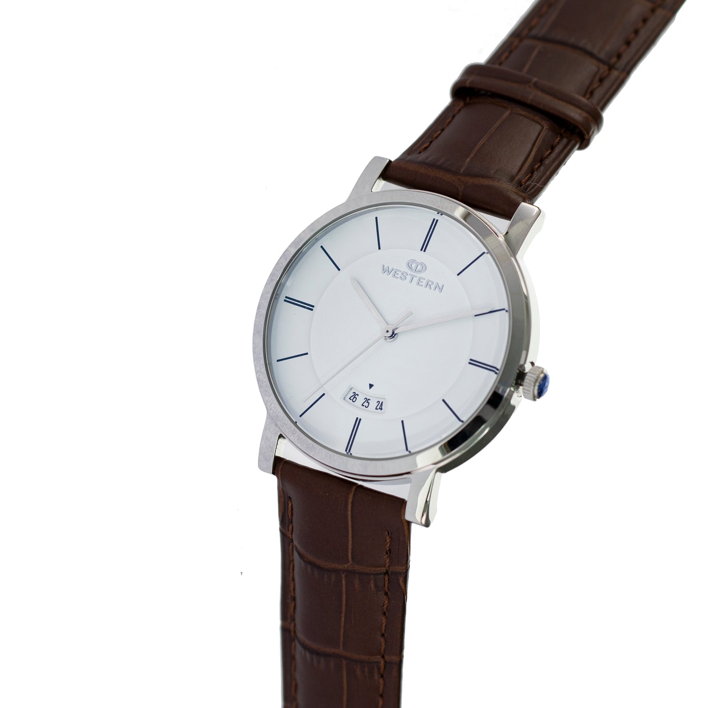 Men's Analog Leather Casual Watch Amico Series