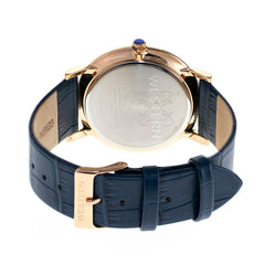 Men's Quartz Analogue Leather Strap Casual Watch