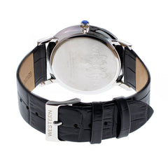 Men's Quartz Analogue Leather Strap Casual Watch